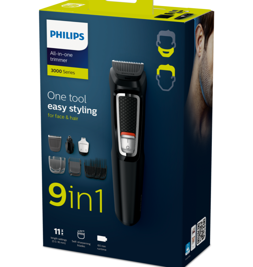 Philips Multigroom Series 3000 9-in-1 Trimmer