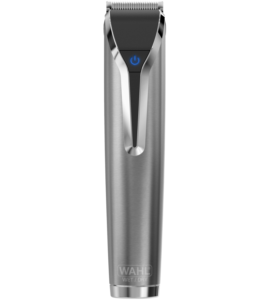 Wahl Waterproof Lithium-Ion Stainless Steel Grooming Kit & Storage Case - Silver