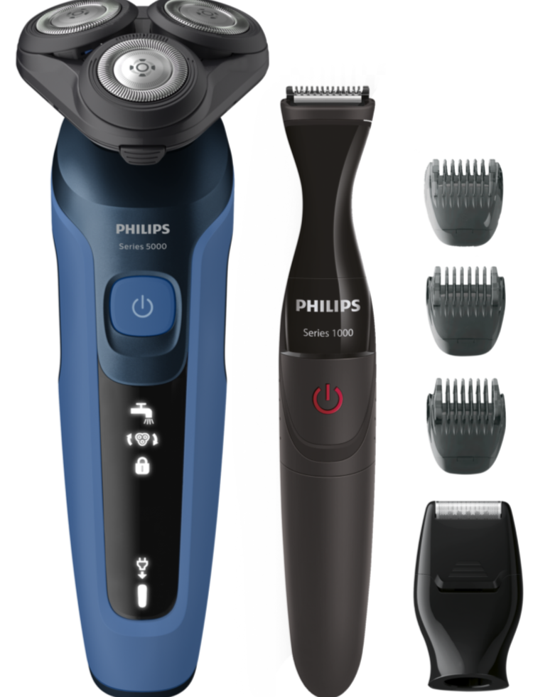 Philips Series 5000 Wet & Dry Electric Shaver with Multigroomer