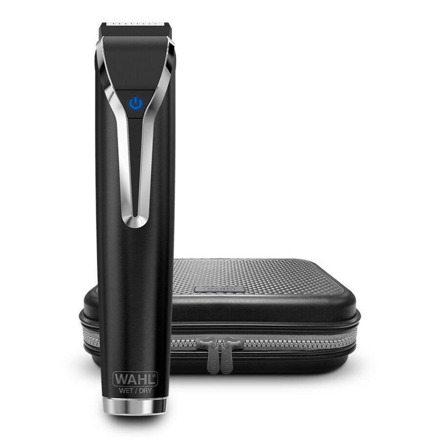 Wahl Waterproof Lithium-Ion Stainless Steel Grooming Kit & Storage Case - Black