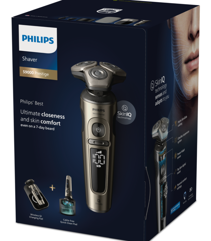 Philips Series 9000 Prestige SkinIQ Electric Shaver Refresh