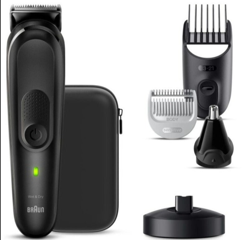 Braun Series 7 17-in-1 All-in-One Waterproof Style Grooming Kit with Travel Case