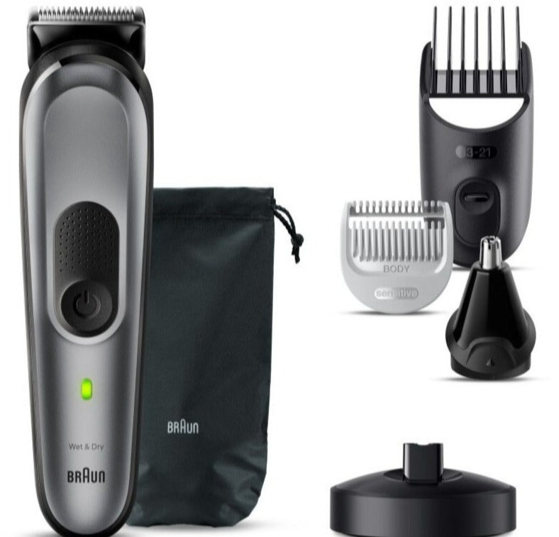 Braun Series 7 10-in-1 All-in-One Waterproof Style Grooming Kit & Charging Stand