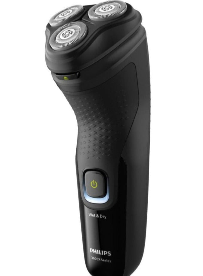 Philips Series 3000X Wet & Dry Electric Shaver - Black