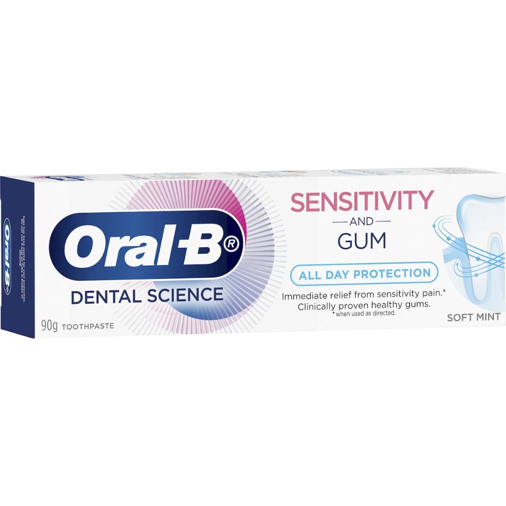 5 x Oral-B Sensitivity & Gum All Day Protection Mint Toothpaste 90g