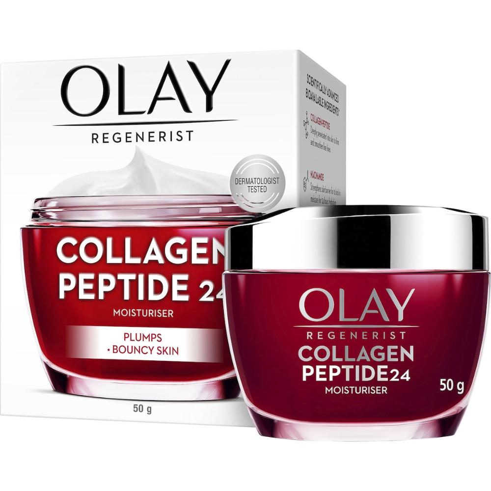 2 x Olay Regenerist Collagen Peptide Moisturiser Skin Care 50g