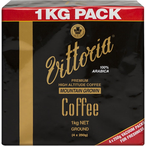 Vittoria Mountain Grown Ground Coffee 1kg