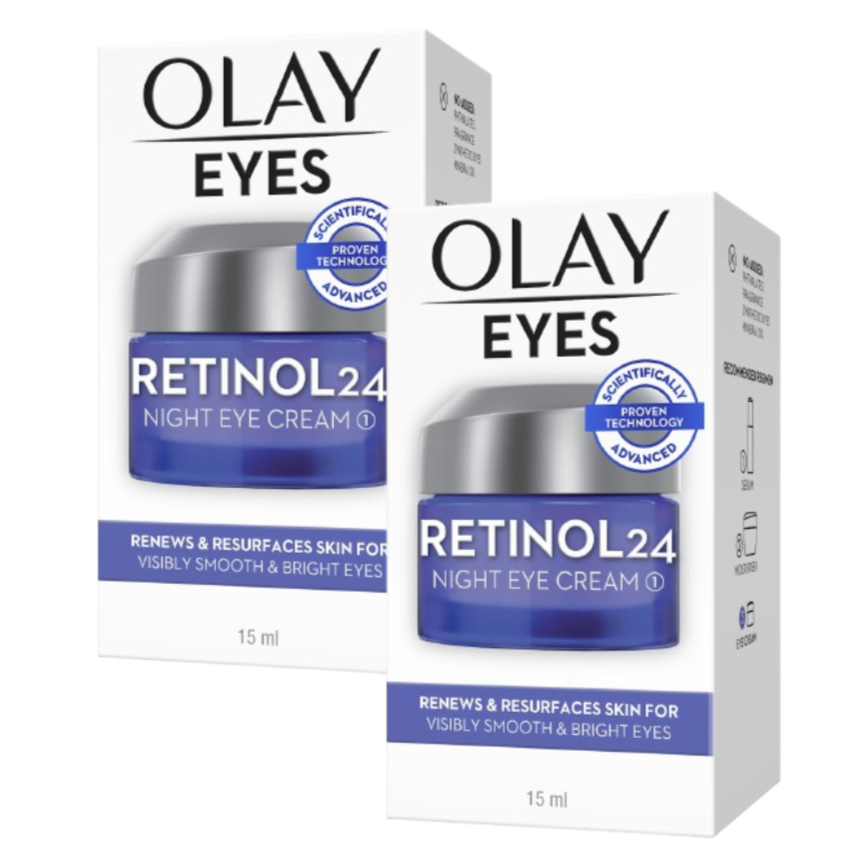 2 x Olay Regenerist Retinol24 Eye Cream 15ml