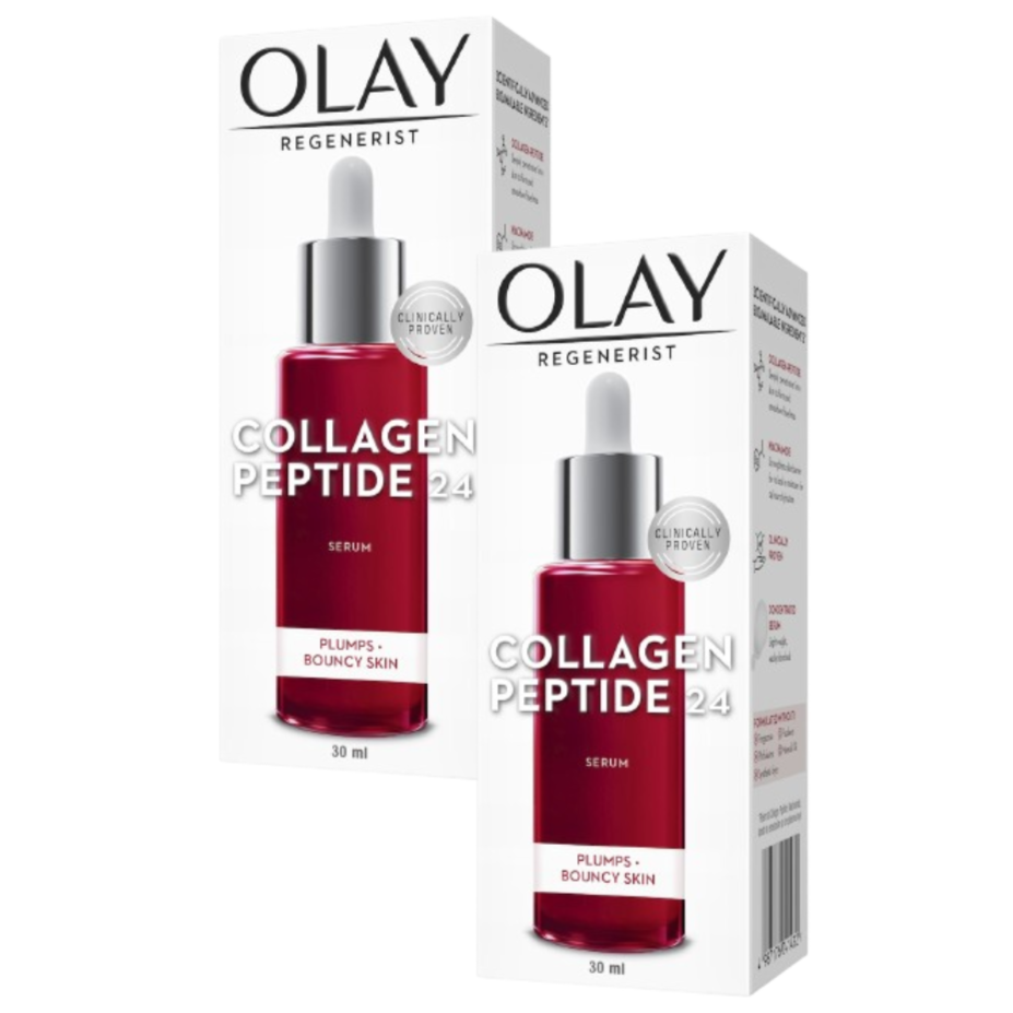 2 x Olay Regenerist Collagen Peptide24 Serum 30ml