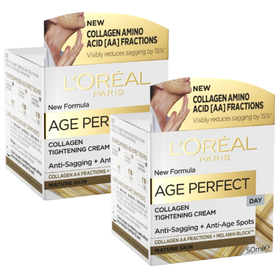 2 x L'oreal Paris Age Perfect Day Cream 50ml