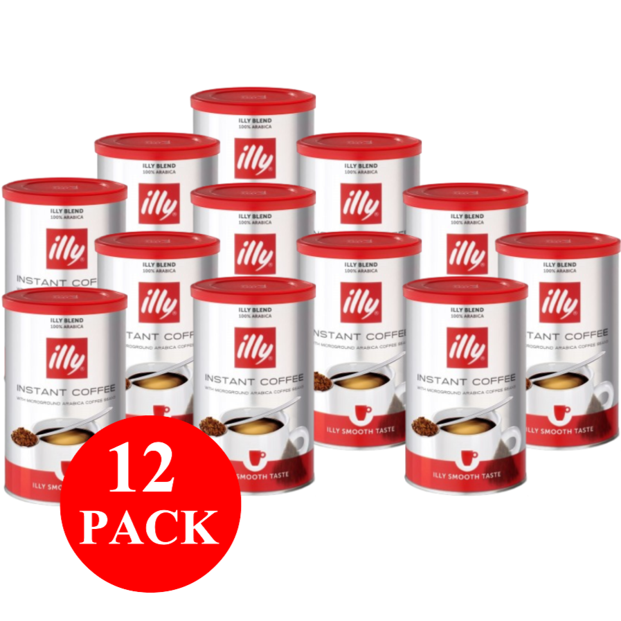 12 x illy Smooth Instant Coffee 95g