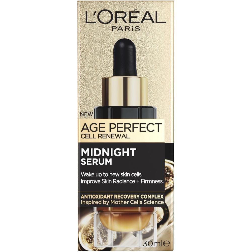 2 x L'oreal Paris Age Perfect Cell Renewal Midnight Serum 30ml