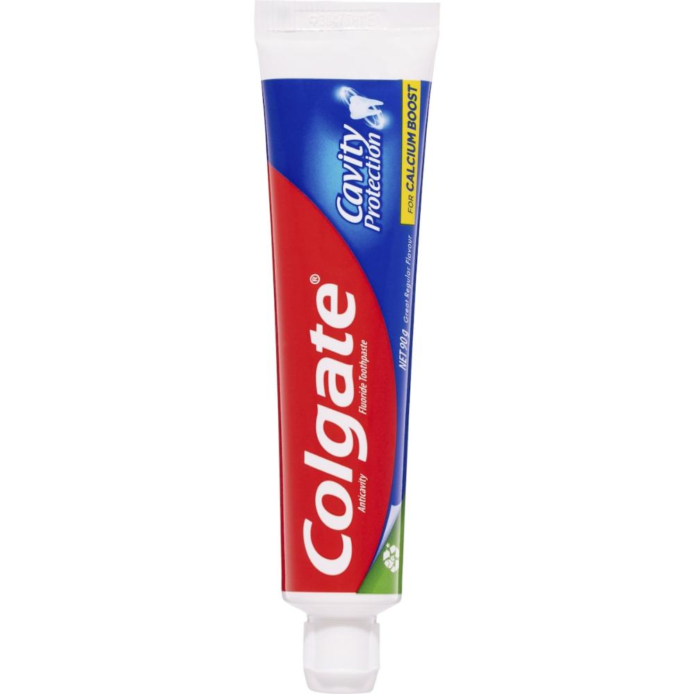 12 x Colgate Cavity Protection Toothpaste Great Regular Flavour 90g