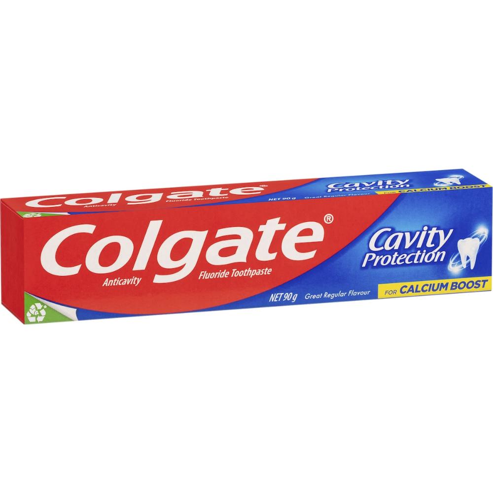 12 x Colgate Cavity Protection Toothpaste Great Regular Flavour 90g