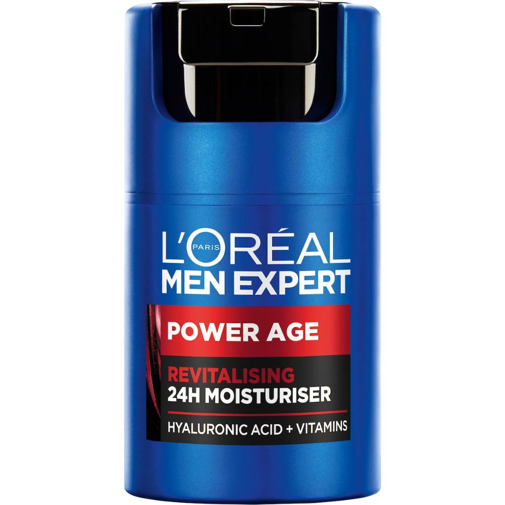 2 x L'oreal 24h Moisturiser Power Age 50ml