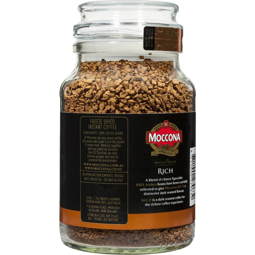 Moccona selling Freeze Dried Instant Coffee Classic DarksRoalob100gram Pack (Pack of 3)