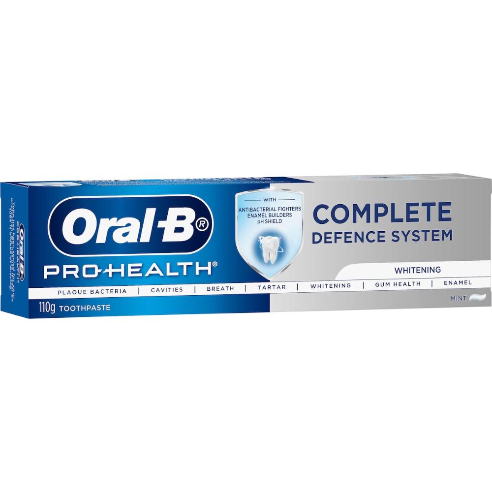 5 x Oral-b Pro Health Complete Defence System Whitening Toothpaste 110g