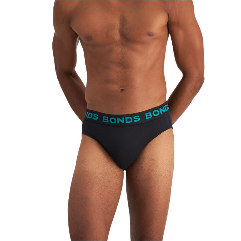 Bonds Men's Underwear 5 Pack Hipster Brief - Assorted Pack 003