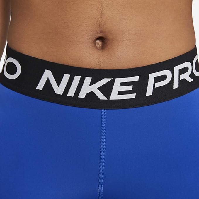 Nike Womens Pro 365 3-Inch Shorts- Game Royal/Black/White