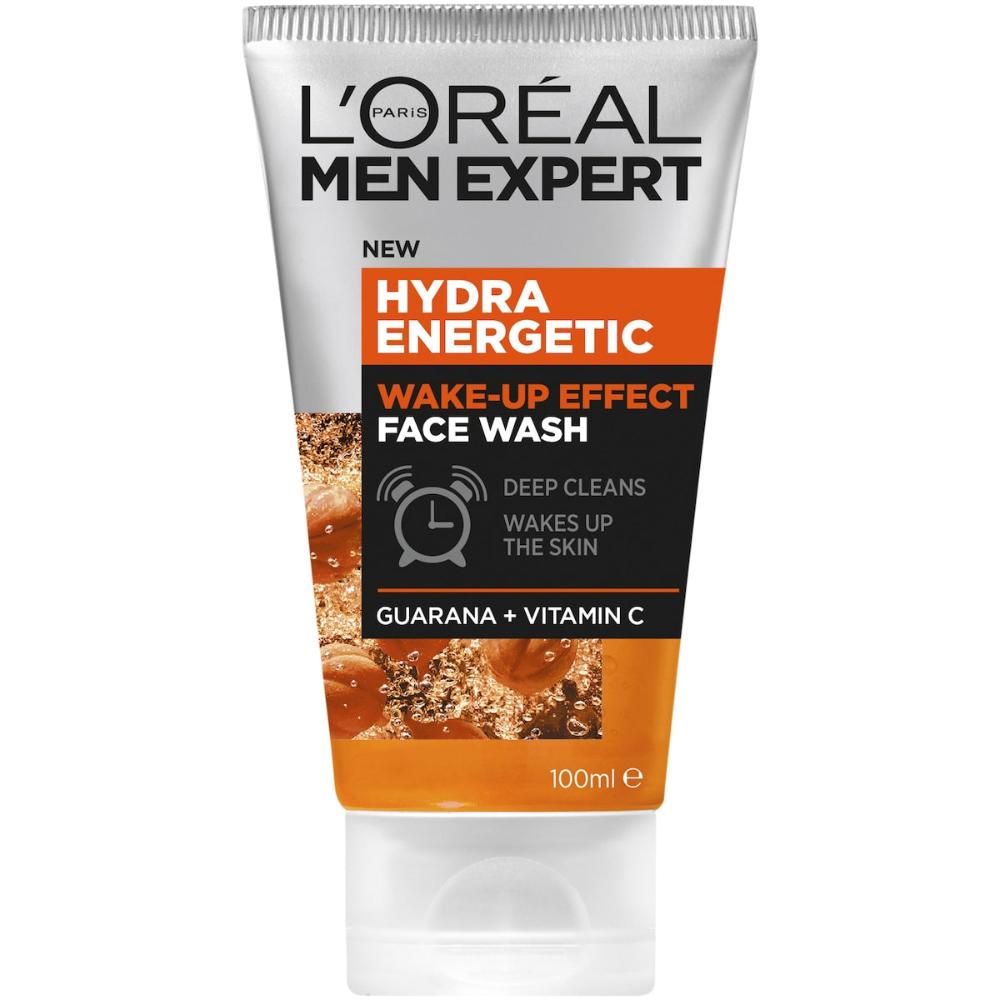 3 x L'oreal Men Expert Hydra Energetic Face Wash 100ml