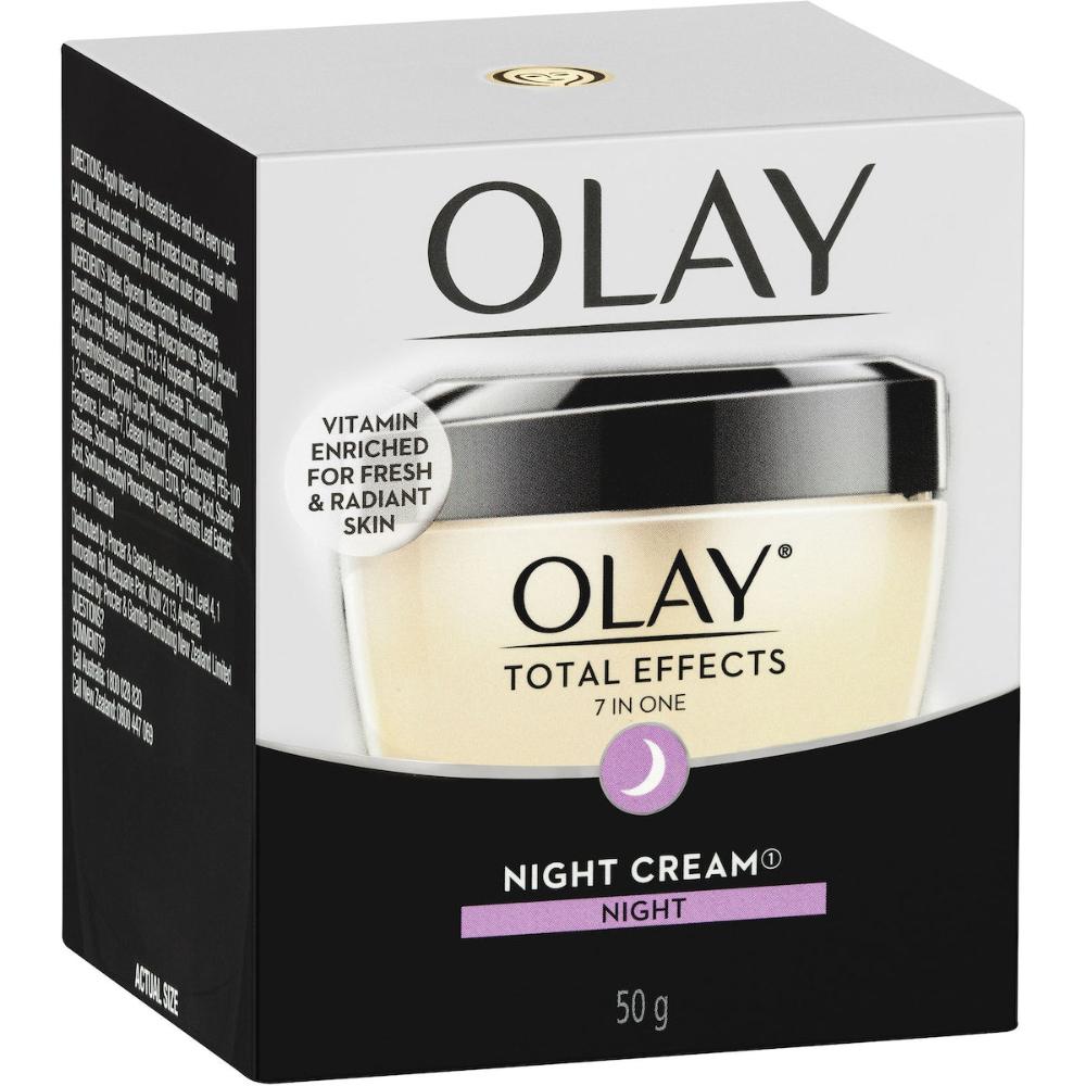 2 x Olay Total Effects Night Face Cream Moisturiser 50g