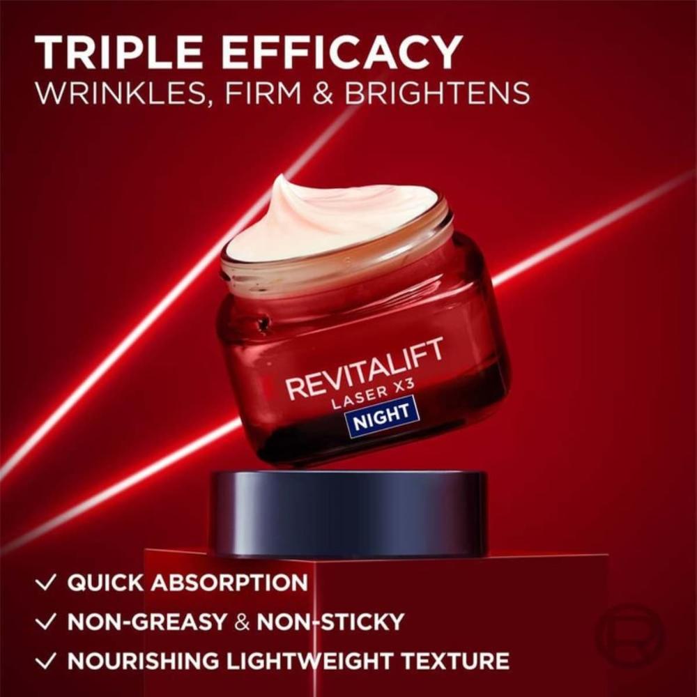 L'oreal Paris Revitalift Laser X3 Night Cream 50ml