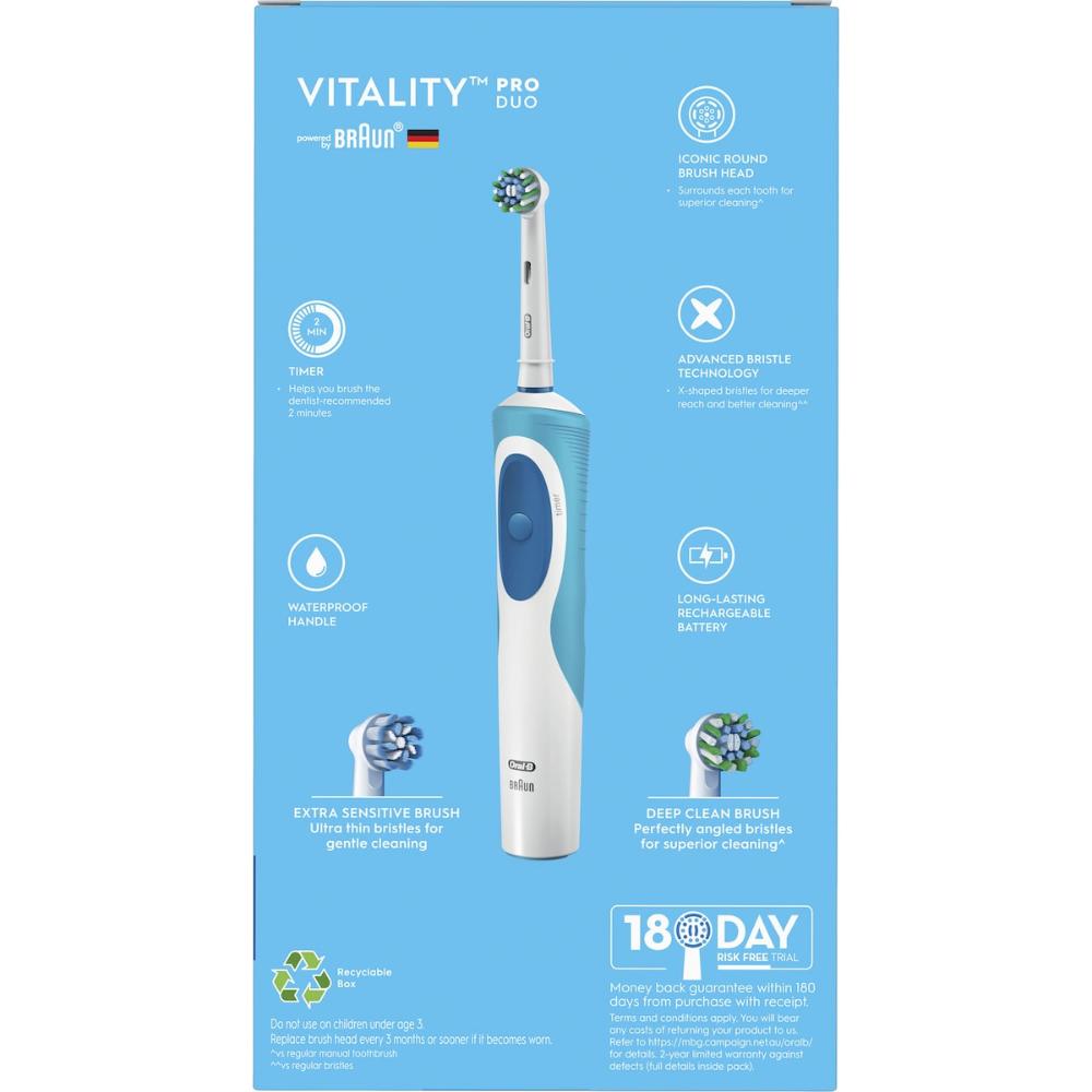 Oral-B Vitality Electric Toothbrush 2 Pack