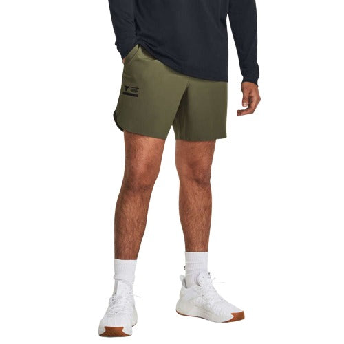 Under Armour Project Rock Mens Unstoppable Shorts - Green