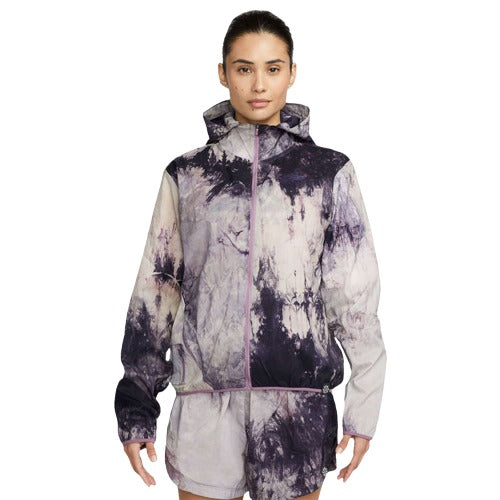 Nike Womens Repel Trail Running Jacket - Print