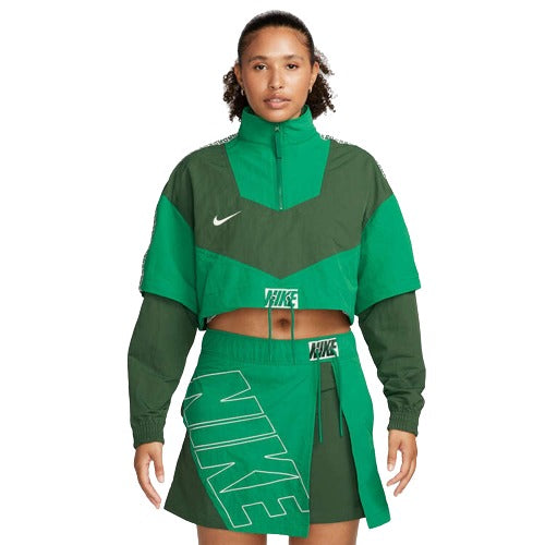 Nike Womens Sportswear Tracksuit Jacket - Green