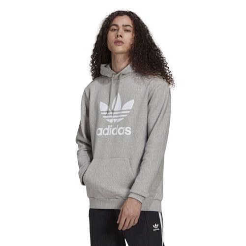 adidas Originals Mens Adicolor Classics Trefoil Hoodie - Grey