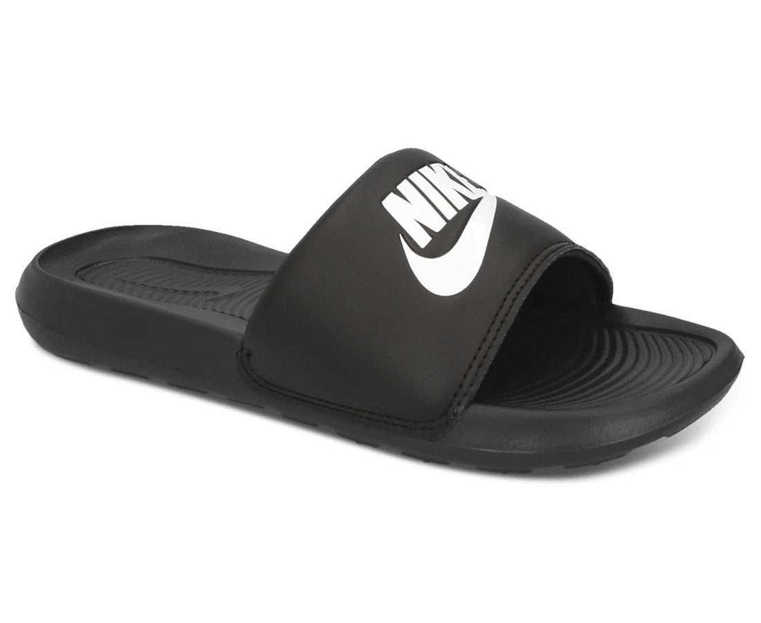 Nike Women's Victori One Slides - Black/White