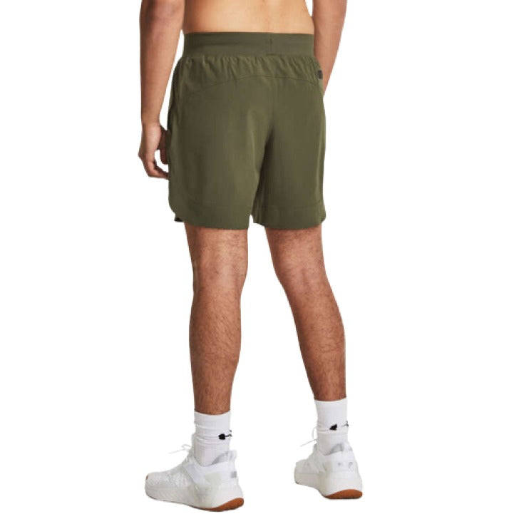 Under Armour Project Rock Mens Unstoppable Shorts - Green