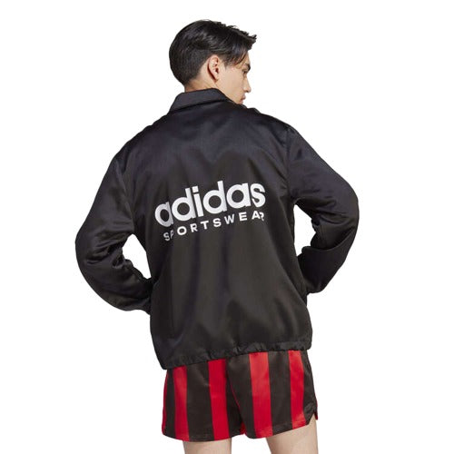 adidas Mens Xpress Coaches Jacket - Black