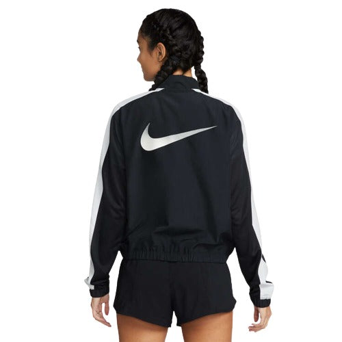 Nike Womens Dri-FIT Swoosh Running Jacket - Black