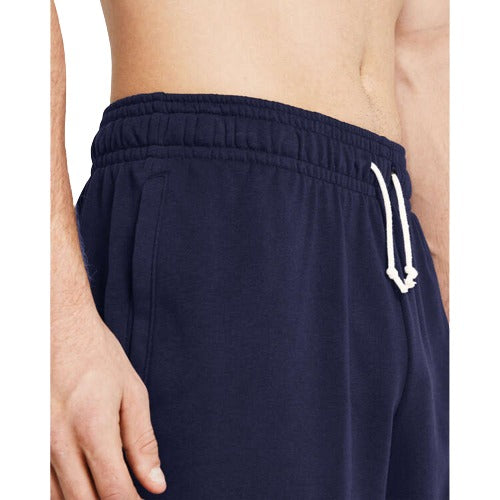 Under Armour UA Rival Terry 6-inch Shorts - Navy