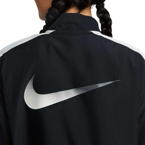 Nike Womens Dri-FIT Swoosh Running Jacket - Black