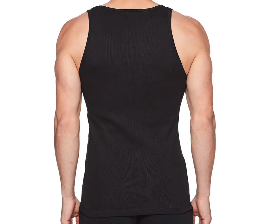 Calvin Klein Men's Cotton Classics Tank 3-Pack - Black/Black/Black