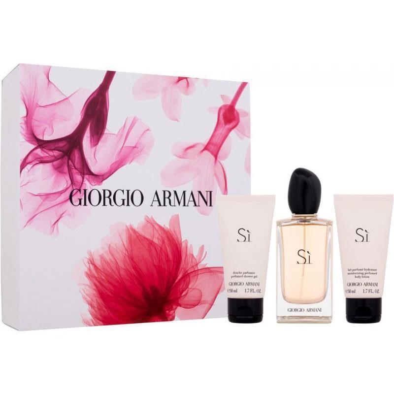 Giorgio Armani Si Eau de Parfum 100ml 3 Piece Set