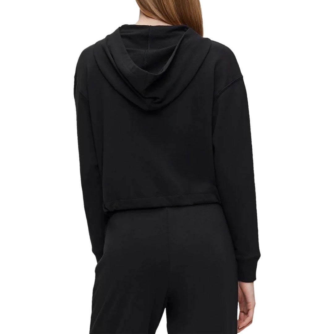 Calvin Klein Womens French Terry Lounge Hoodie - Black