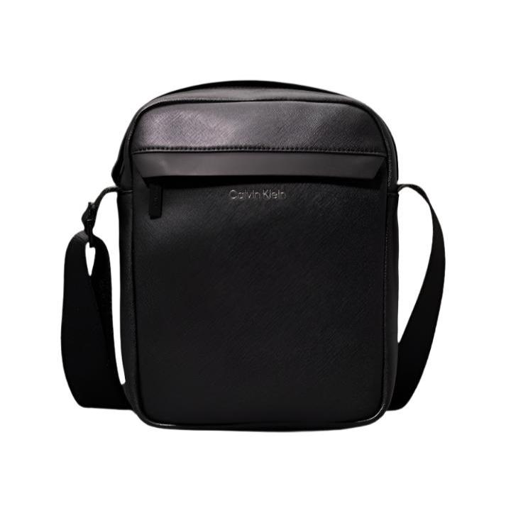 Crossbody Reporter Bag - Black