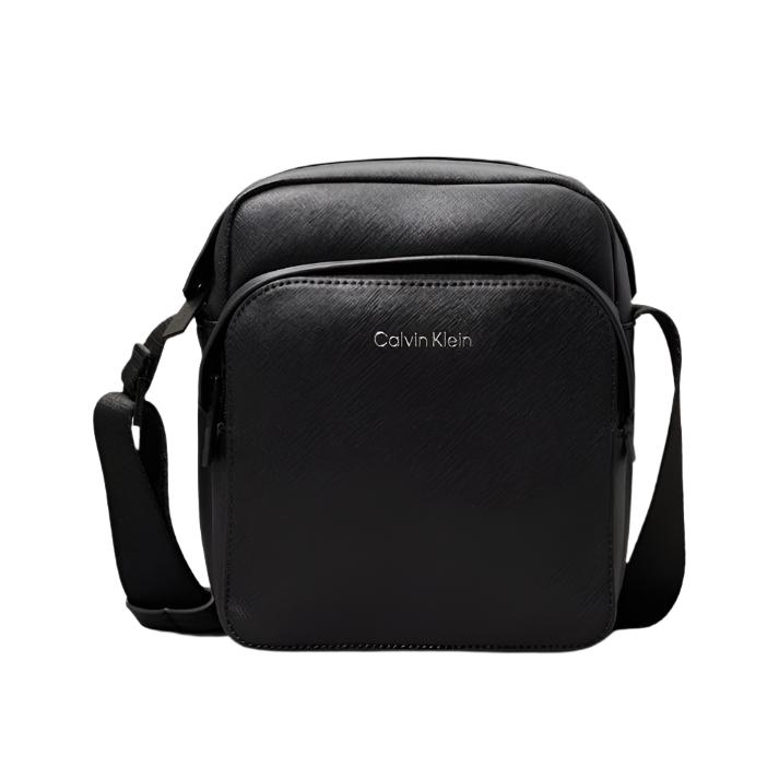 Crossbody Reporter Bag - Black