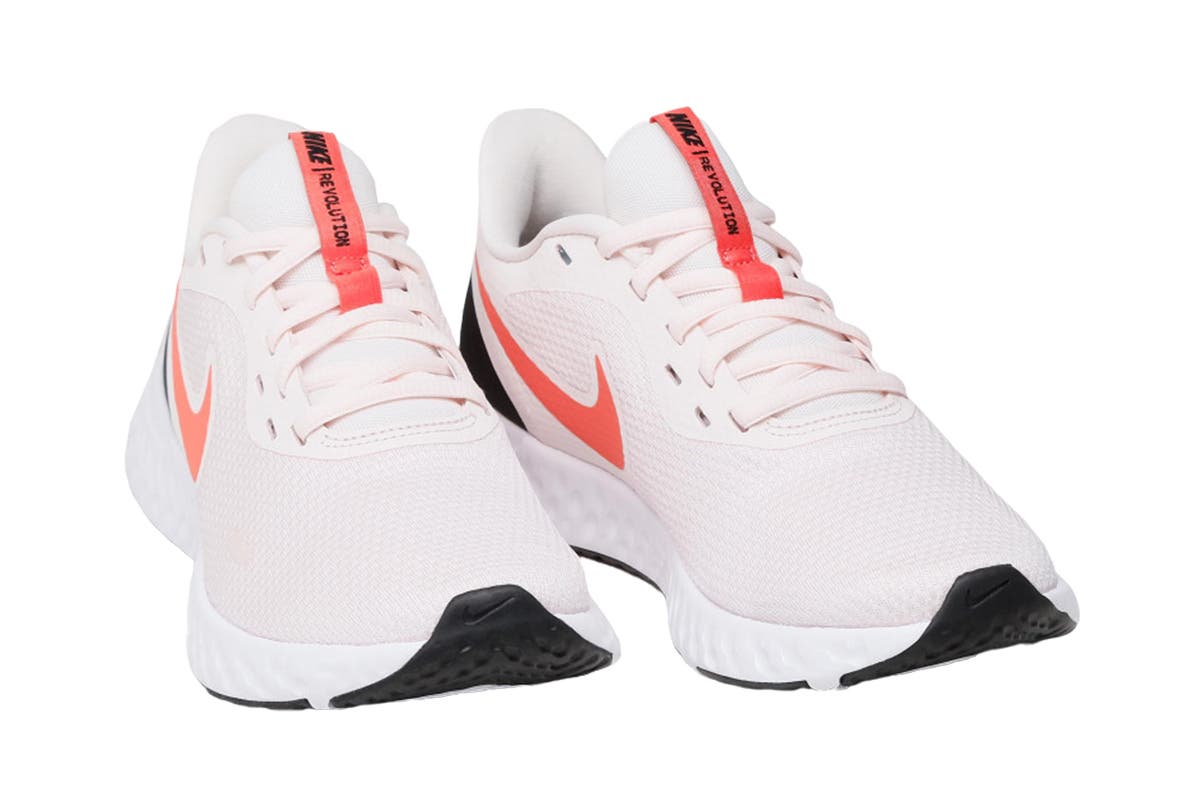 Nike Women's Revolution 5 Running Shoes - Light Soft Pink/Magic Ember/Black/White