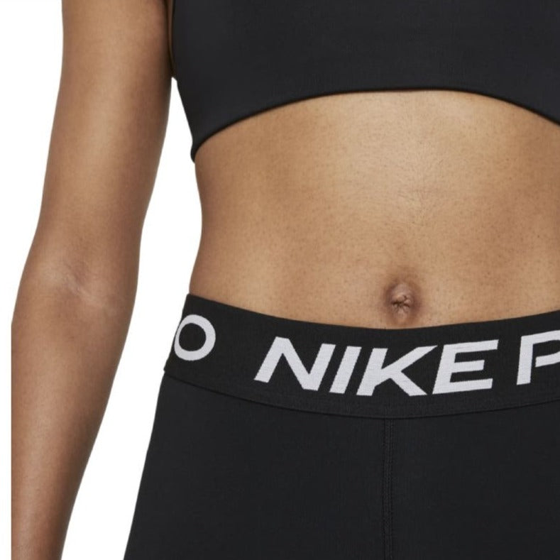 Nike Women's Pro 365 Crop Tights - Black/White