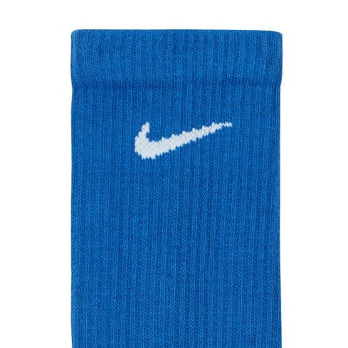 Nike Unisex 6 Pack Everyday Plus Cushioned Crew Socks - Multicolour