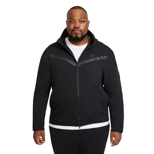 Nike Mens Sportswear Tech Fleece Full-Zip Hoodie - Black