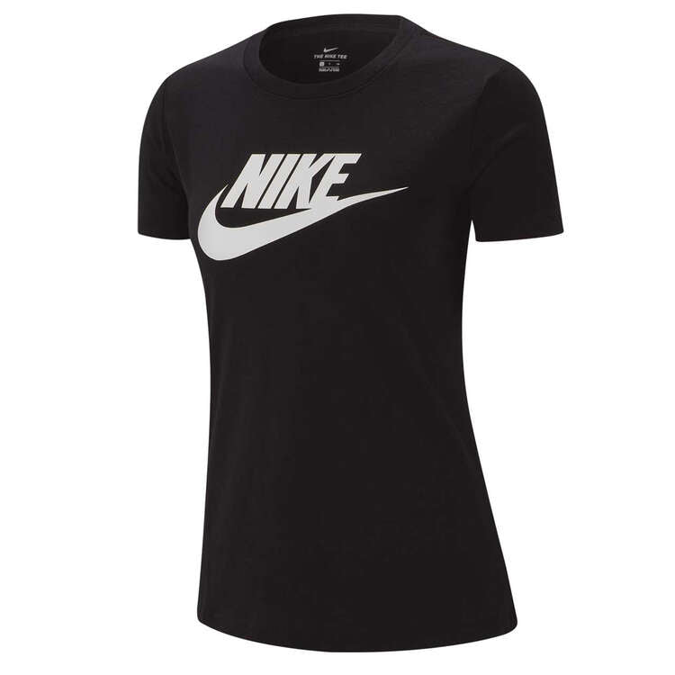 Nike Womens Sportswear Essential Icon Futura Tee - Black