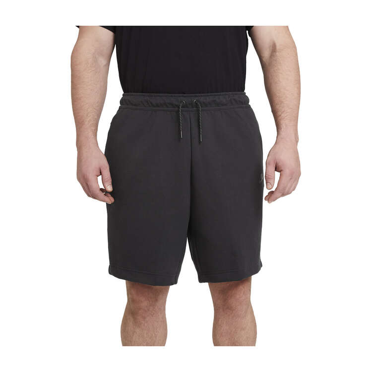 Nike Mens Cotton Sportswear Tech Fleece Shorts - Black