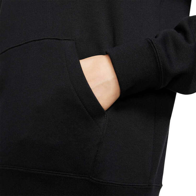 Nike Womens Sportswear Essentials Funnel Neck Fleece Hoodie - Black