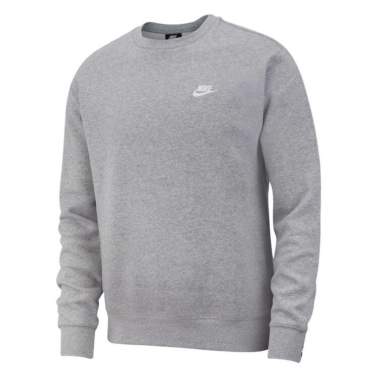 Nike Sportswear Mens Club Fleece Sweatshirt - Grey